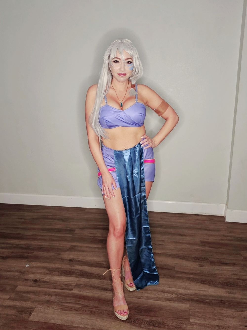 Princess Kida, Disney's Atlantis costume/cosplay with Wig and Accessories